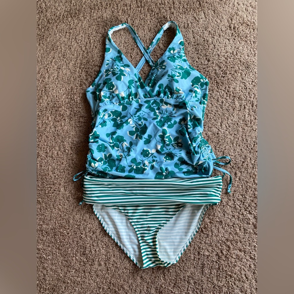 Seraphine maternity two piece bathing suit